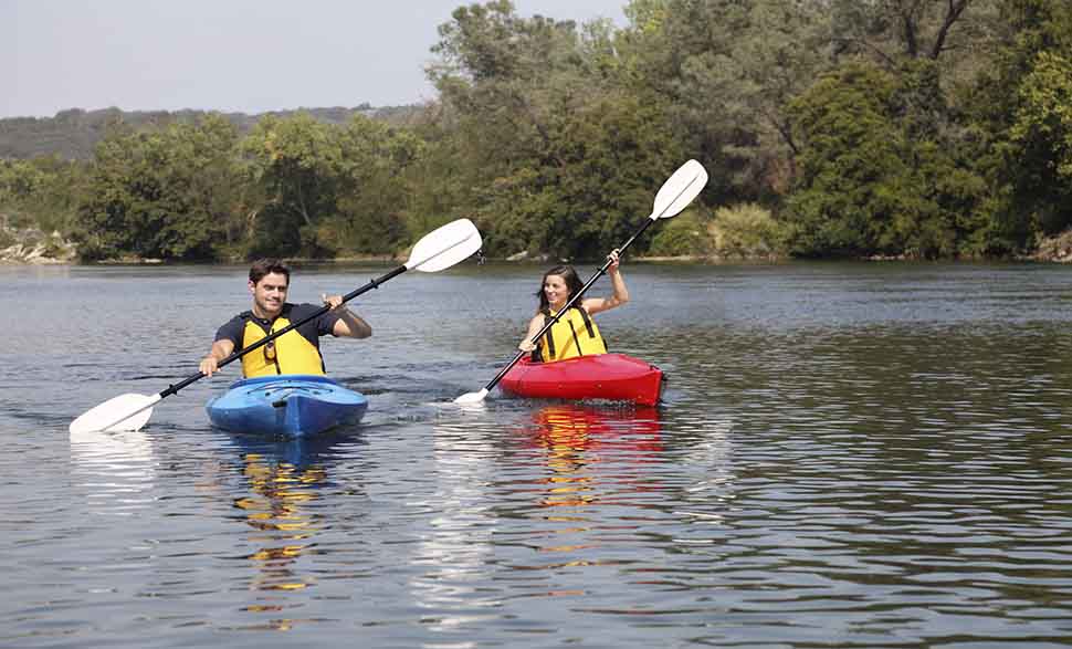 Kayaking, Sports of moving over water