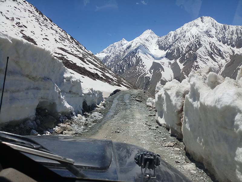 Kunzum Pass Road Status 2023 - 24