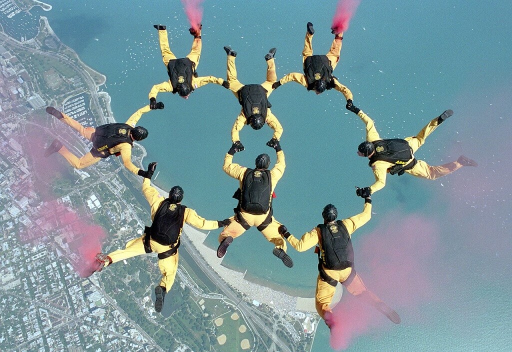Sky Diving in India