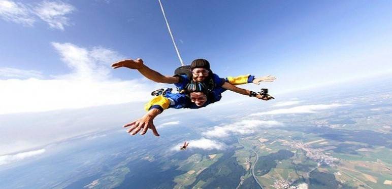 Sky Diving, Adventure Activity in the Sky