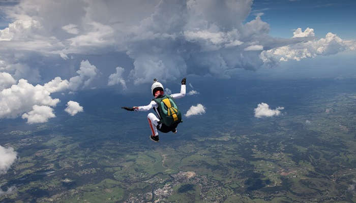 Sky Diving, Adventure Activity in the Sky